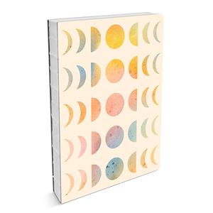MEDIUM COPTIC BOUND JOURNAL -  moonphases